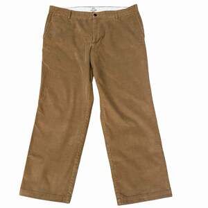 Dockers Pacific Collection Field Khaki Tan Flat Front Corduroy Pants Men's 38x29